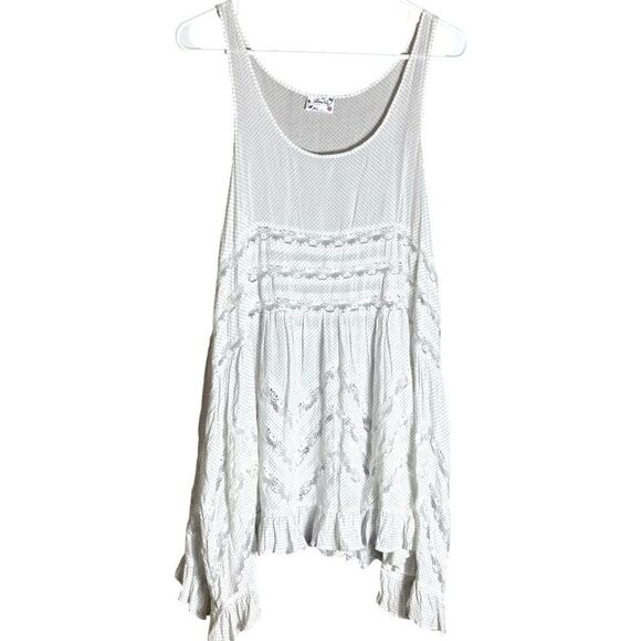 INTIMATELY FREE PEOPLE SWINGY LACE INSET TUNIC SIZE SMALL 📦 - Picture 9 of 9